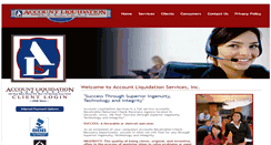 Desktop Screenshot of accountliquidation.com